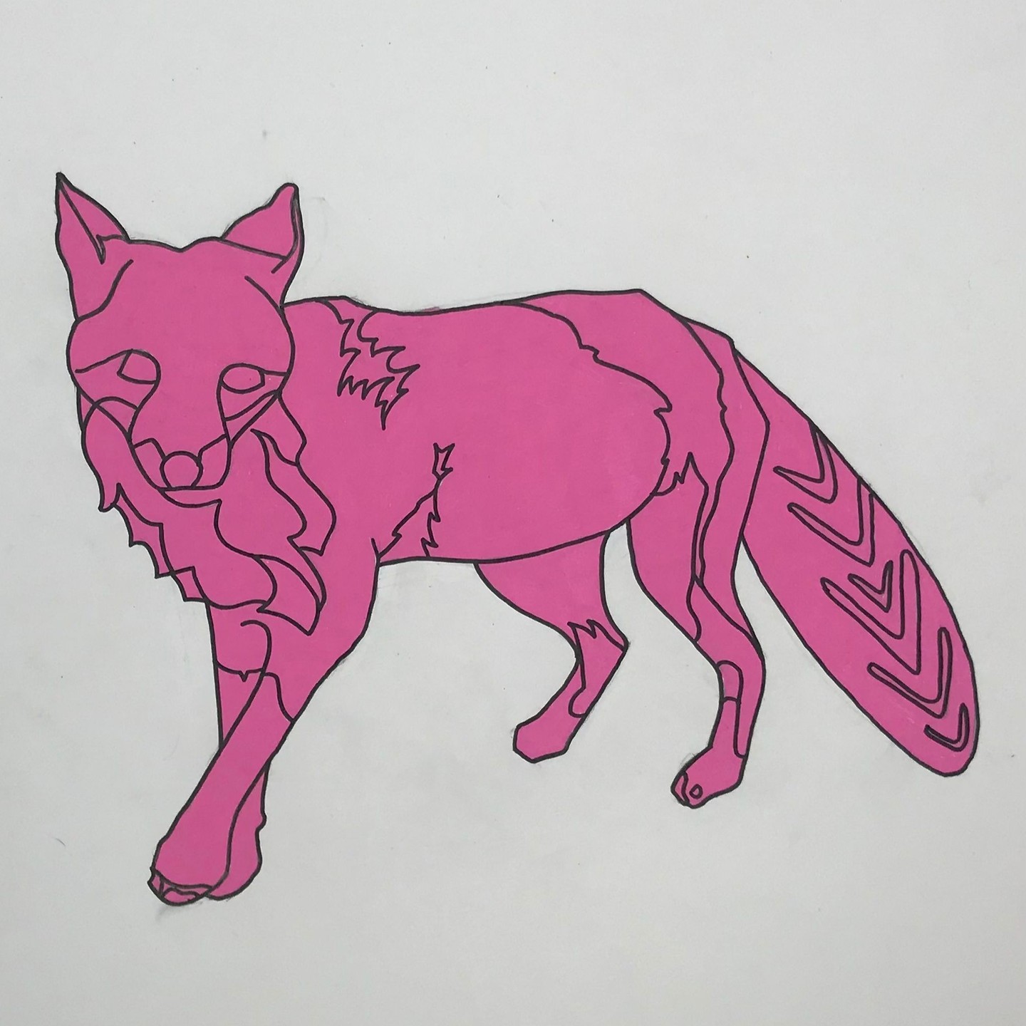 Pink Fox: The Courage to Stay